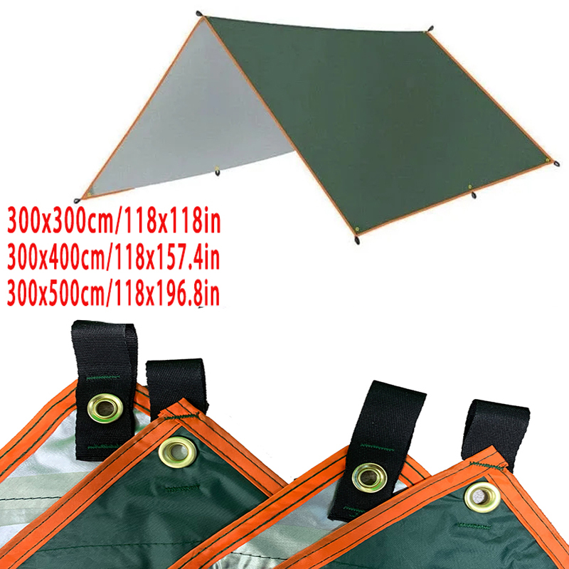 Sun Sail Shade - Ultralichte canvas tuinluifel, zonnescherm, campinghangmat, zonnescherm