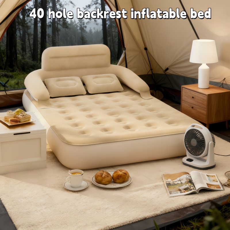 Outdoor Furniture Small - Opblaasbaar tweepersoons campingbed voor buitengebruik, met