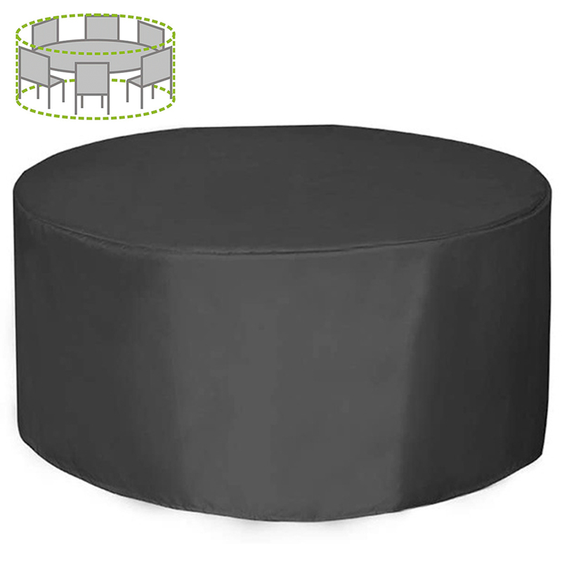 Bistro Table Set - 12 maten ronde meubelhoes 210D zware