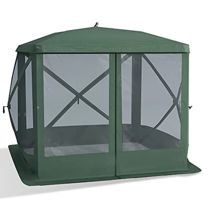 Gazebo Pop Up - Pop-up kampeer-gazebo, snelle opzet, ventilatiegaas, draagtas