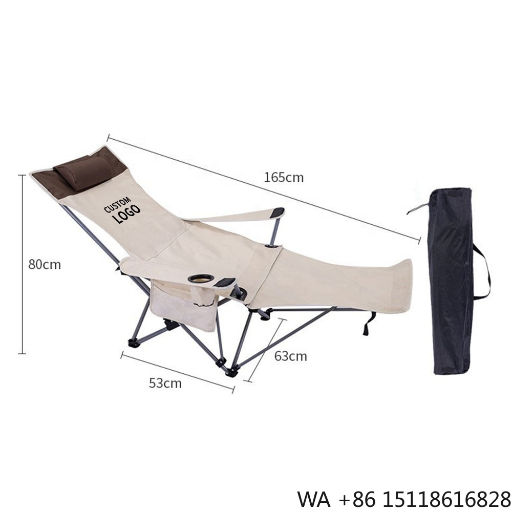 Outdoor Furniture In - Draagbare opvouwbare relaxstoel, lichtgewicht verstelbare stoel