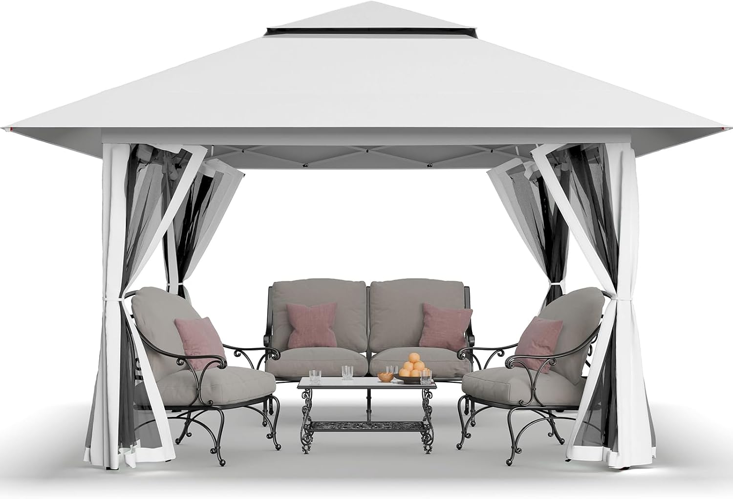 Gazebo Pop Up - Pop-up Gazebo Buitentent, Tuinparasol Zonnescherm Organizer,