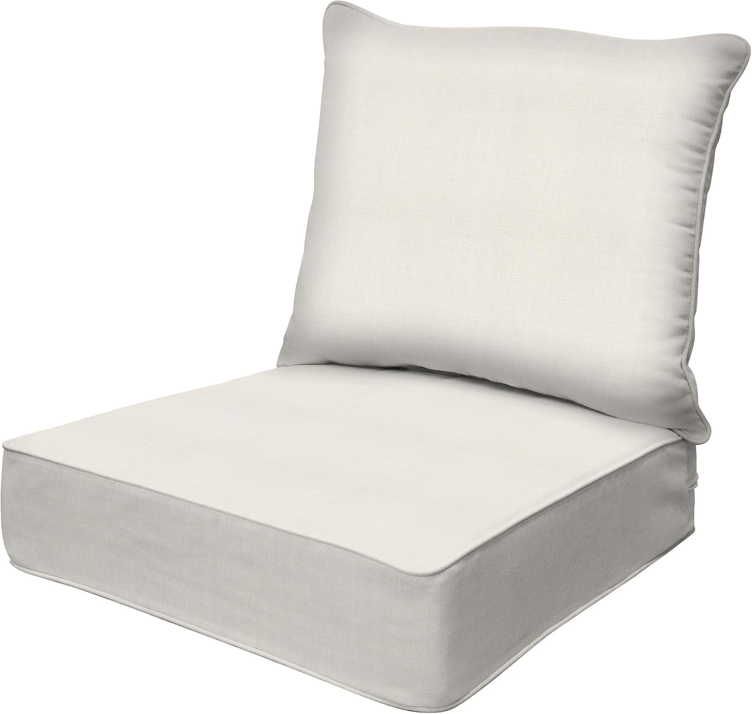 Outdoor Furniture In - Tuinmeubilair voor buiten, effen botkleur, getextureerd