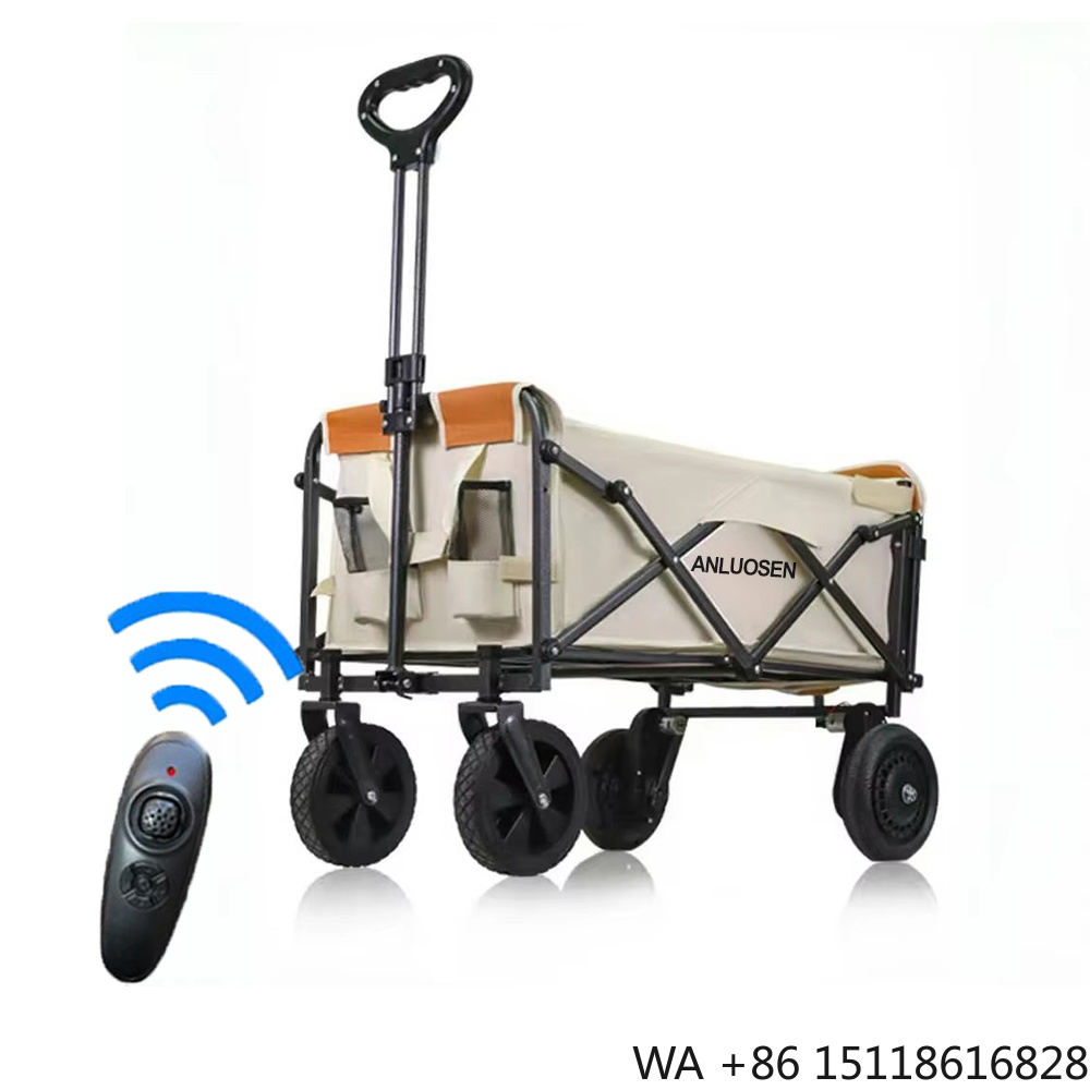 Outdoor Furniture Table - Elektrische Campingwagen Karretje Opvouwbaar 2000mAh Elektrisch