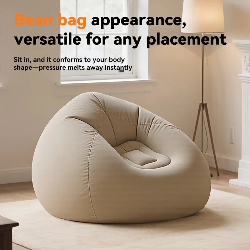 Outdoor Furniture Durable - Opblaasbare buitenlounge stoel van duurzaam polypropyleen,