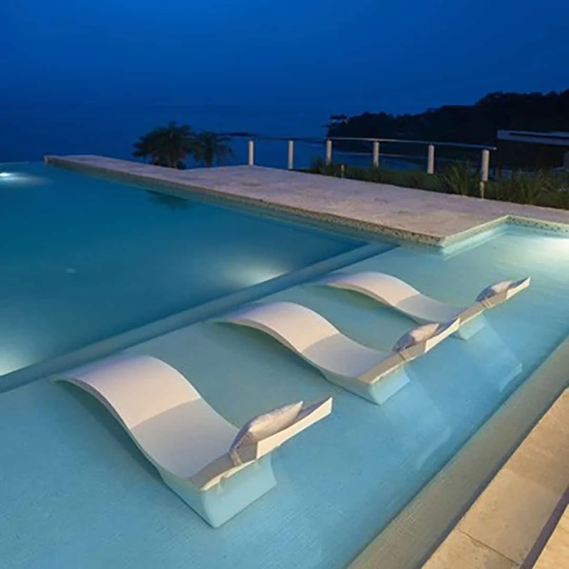 Outdoor Furniture Spain - FRP Glasvezel Spanje Design Ligstoel Zwembad