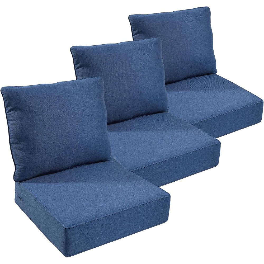 Outdoor Furniture In - Buitenmeubelkussens, 6 inch dikke zitkussens, waterdicht