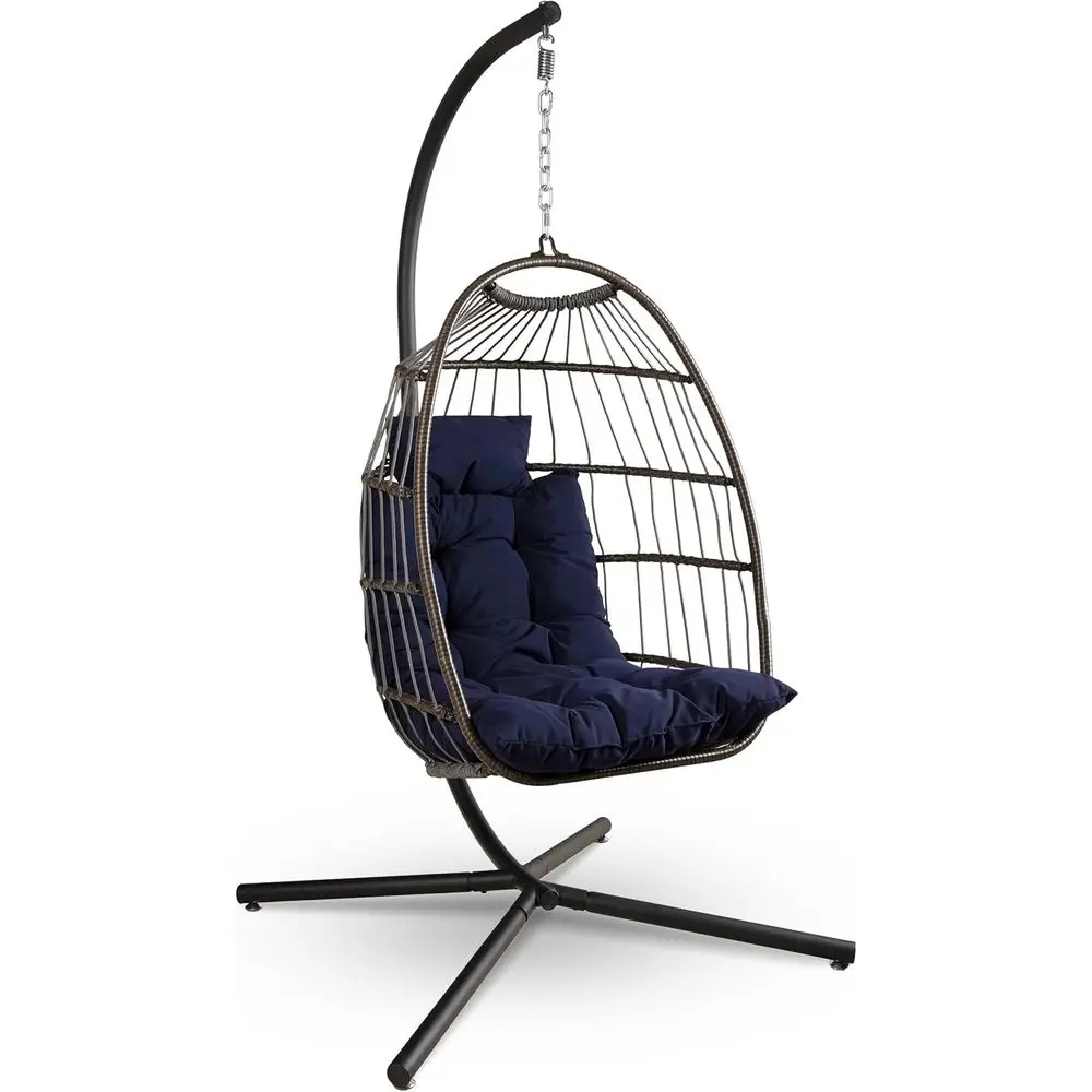 Hanging Egg Chair - Hangstoel van wicker en rotan met