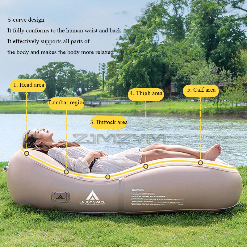 Automatische opblaasbare luie  - Outdoor Furniture Lounge recensie en prijs