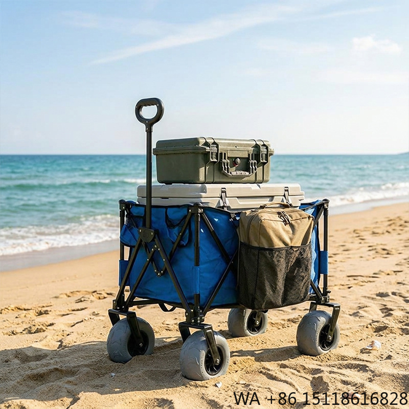 Opvouwbare metalen strandwagen - Outdoor Furniture Table recensie en prijs
