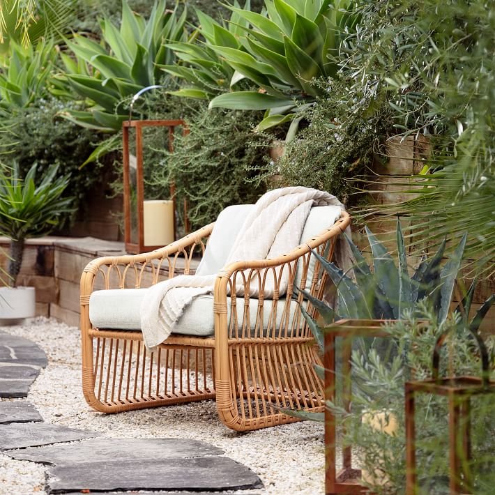 Rotan Lounge Stoel Bank Enkele - Outdoor Furniture Lounge recensie en prijs