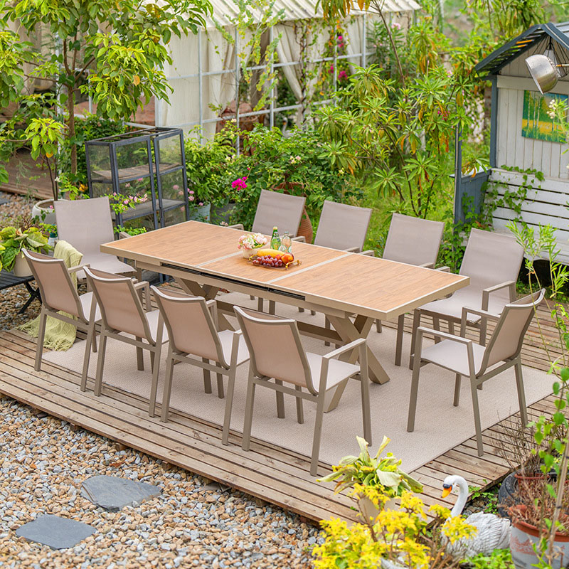 Moderne duurzame aluminium tui - Outdoor Furniture Durable recensie en prijs