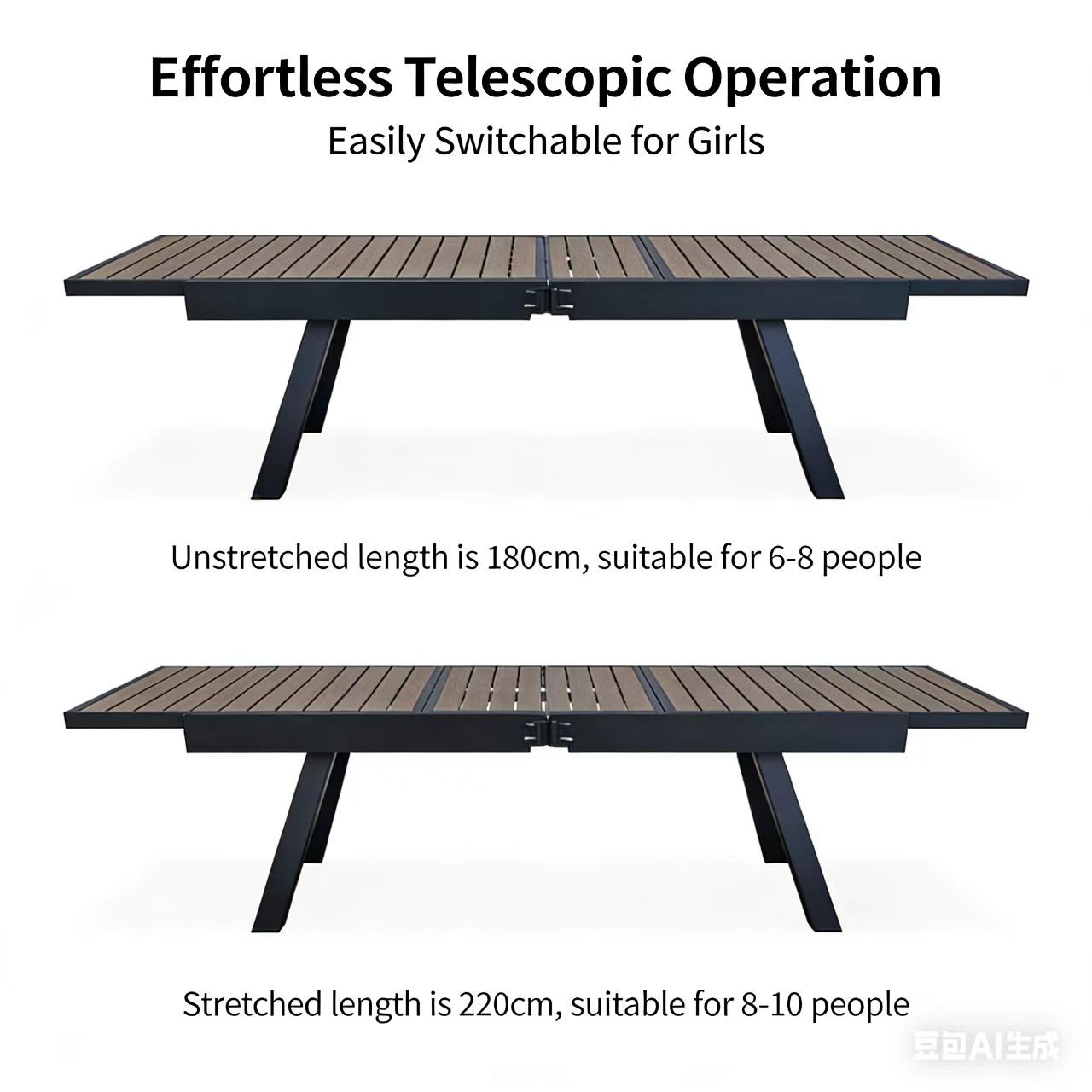 Moderne duurzame aluminium tui - Outdoor Furniture Durable recensie en prijs