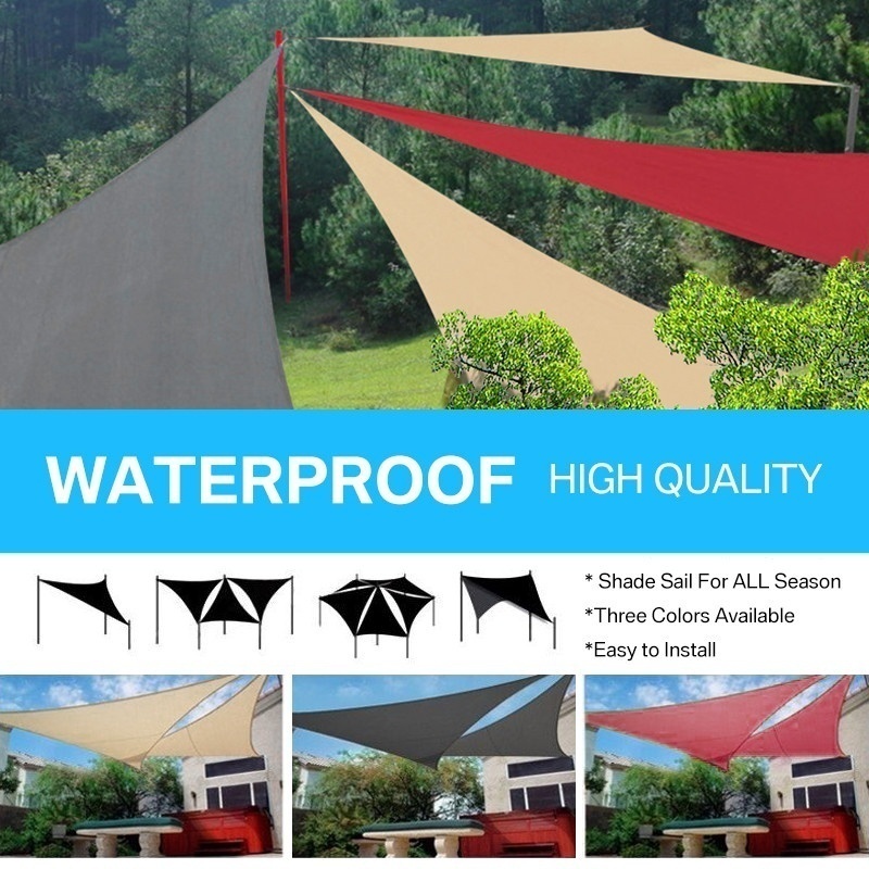 Waterdichte driehoekige zonnes - Sun Sail Shade recensie en prijs