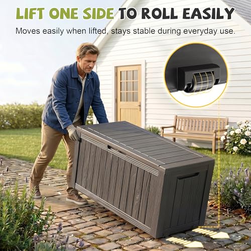 Waterdichte hars opbergbox voo - Outdoor Furniture In recensie en prijs