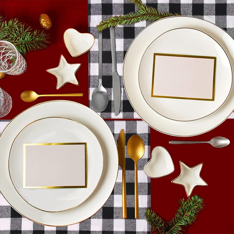 Kerststijl geruit placemat ges - Outdoor Furniture Dining recensie en prijs