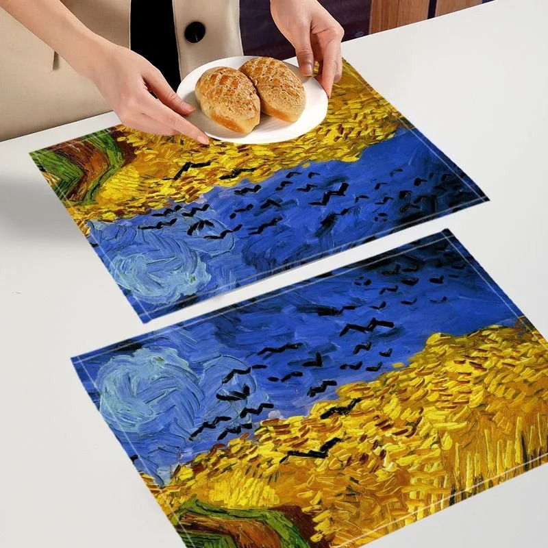 Van Gogh Art Style Placemat, S - Outdoor Furniture Dining recensie en prijs
