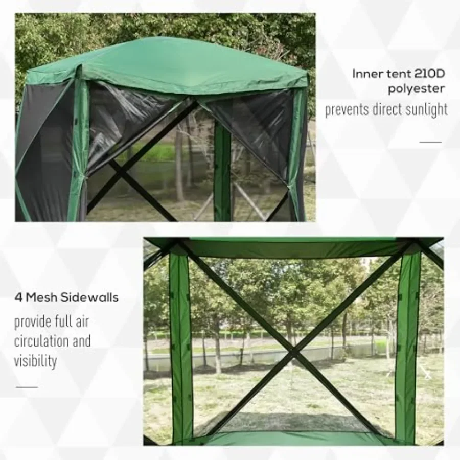 Pop-up kampeer-gazebo, snelle  - Gazebo Pop Up recensie en prijs