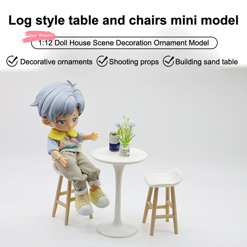 Miniatuur poppenhuis hoogpotig - Bistro Table Set recensie en prijs