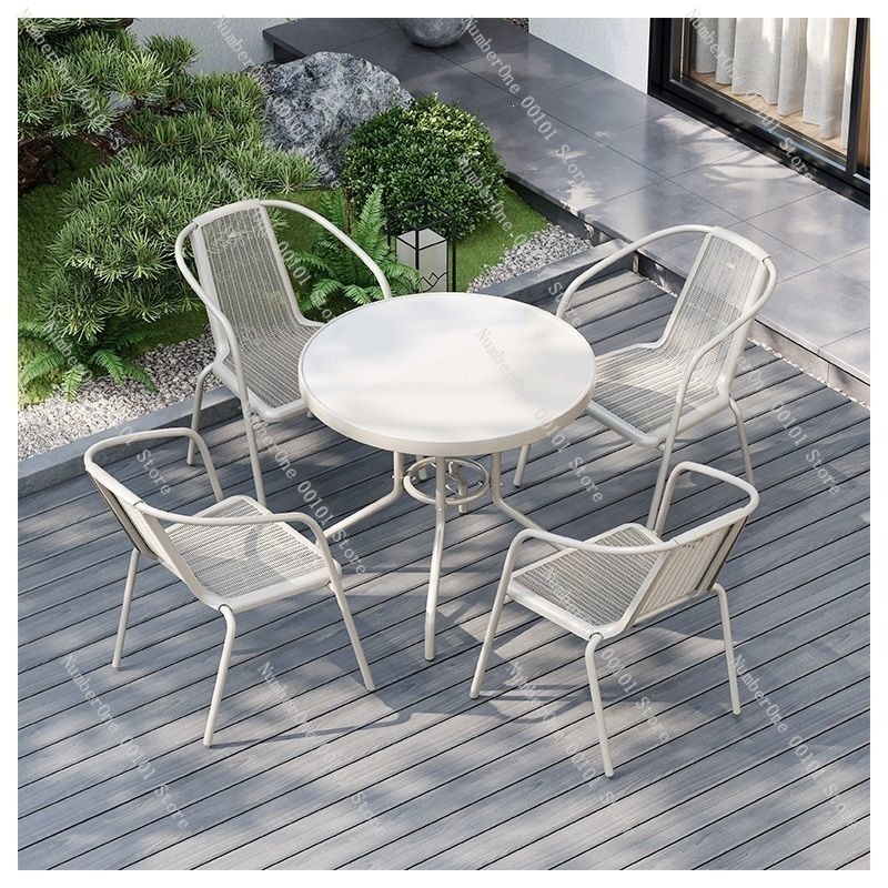 Opklapbare tuintafel en 2 stoe - Bistro Table Set recensie en prijs