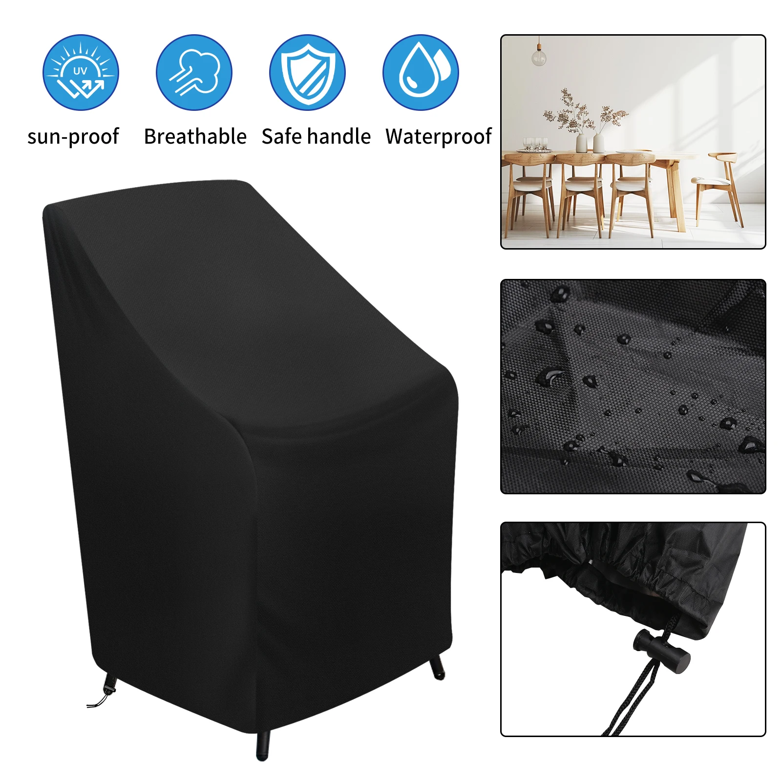 65x65x80x120cm Tuinstapelstoel - Outdoor Furniture Varnish recensie en prijs