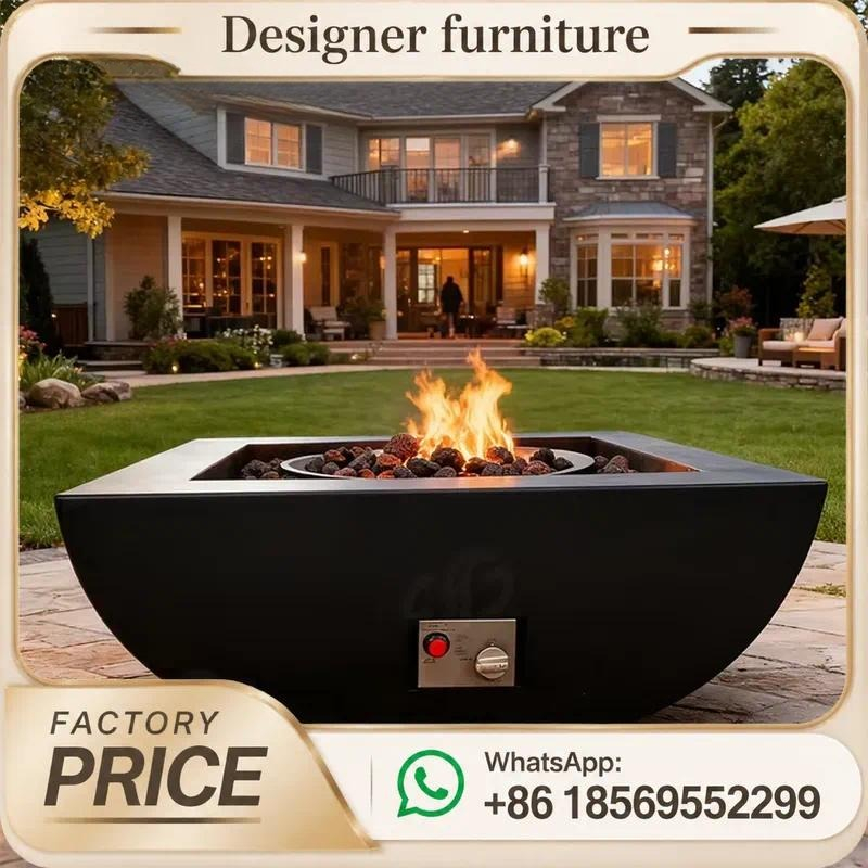 Op maat gemaakte buiten gasvuu - Outdoor Furniture With Fire Pit Table recensie en prijs