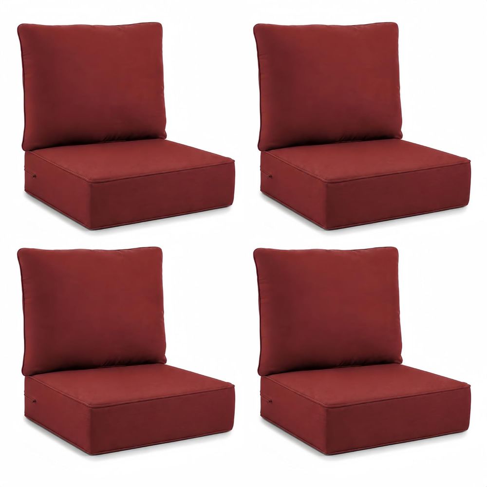 Buitenkussens 4-delige set - 2 - Outdoor Furniture Cushions 24 X 24 recensie en prijs
