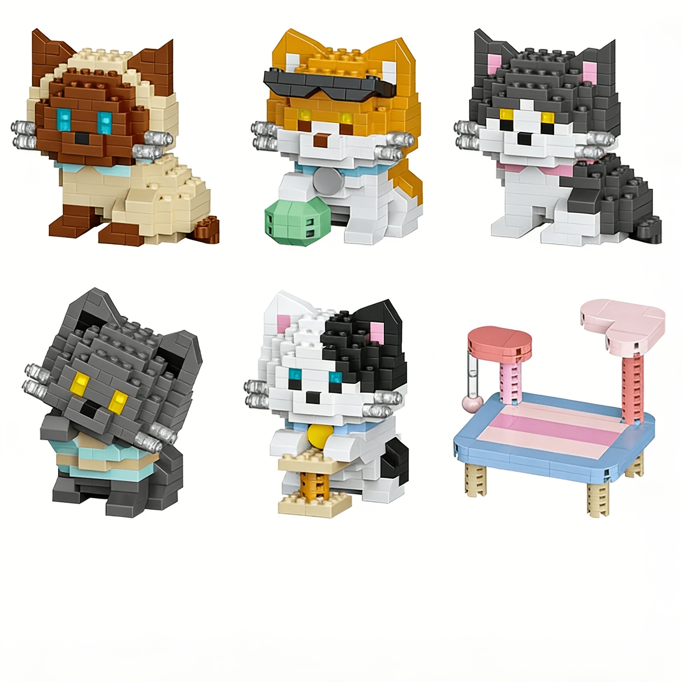 Cat Series bouwstenenset van z - Bistro Table Set recensie en prijs