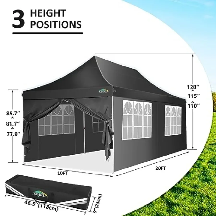 Pop-up tent met 6 afneembare z - Gazebo Pop Up recensie en prijs