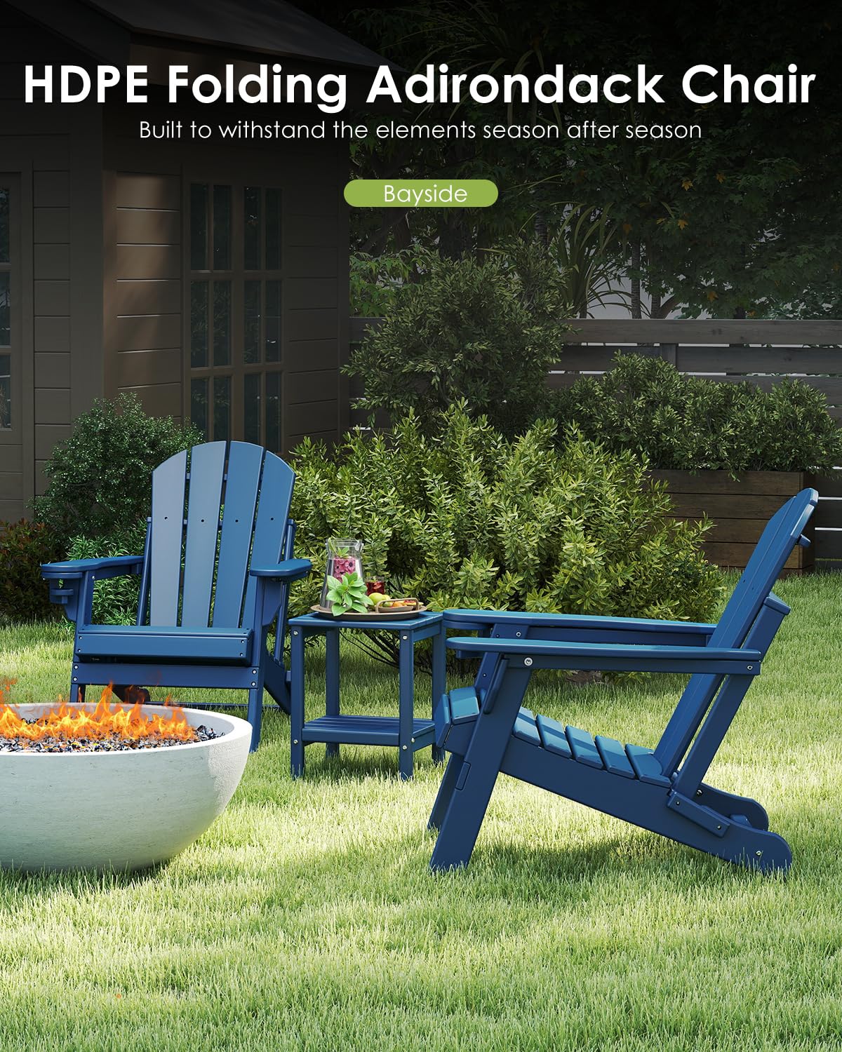 Stoelenset 2, inklapbaar voor  - Outdoor Furniture And Fire Pit recensie en prijs