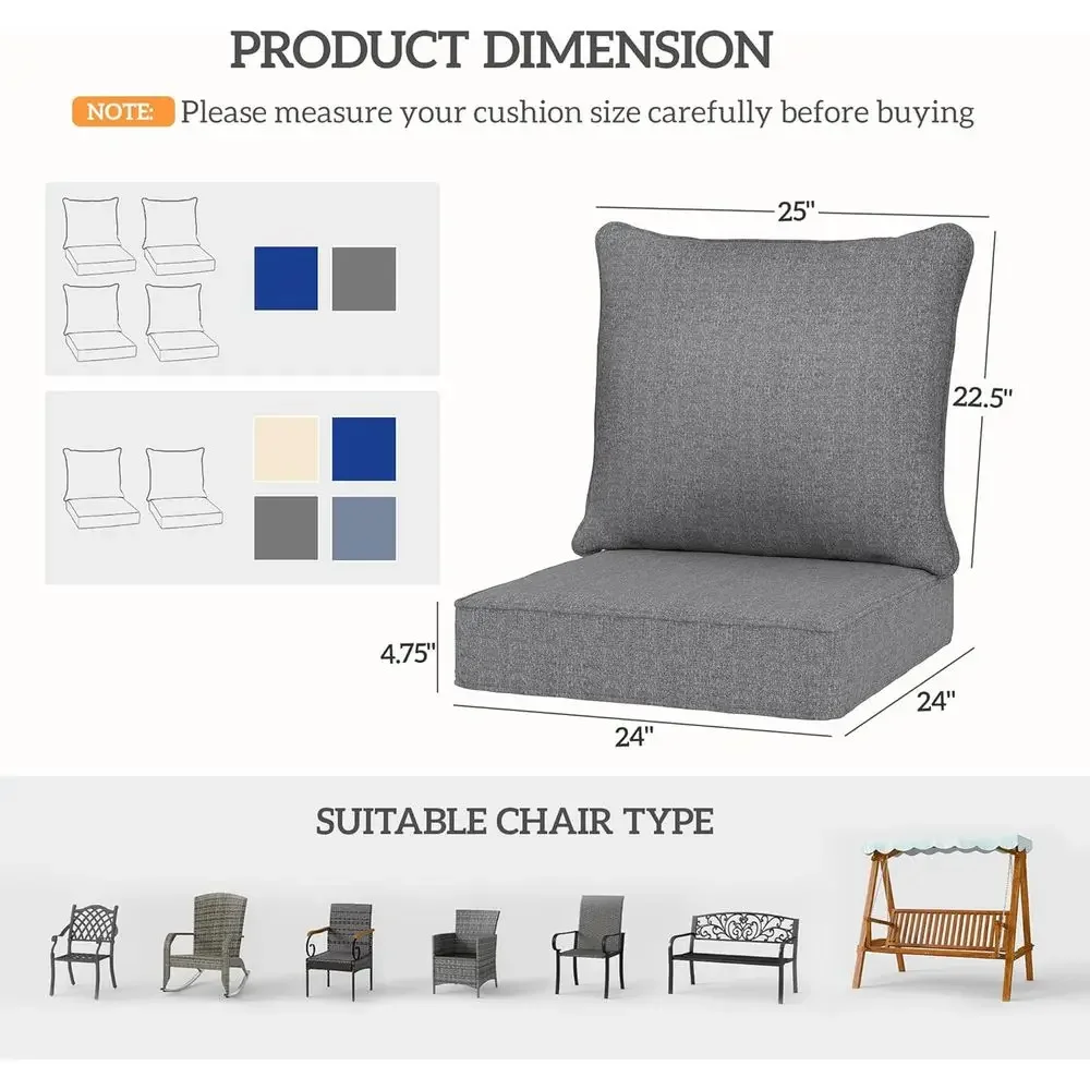 Weerbestendige buitenkussens v - Outdoor Furniture Cushions 24 X 24 recensie en prijs