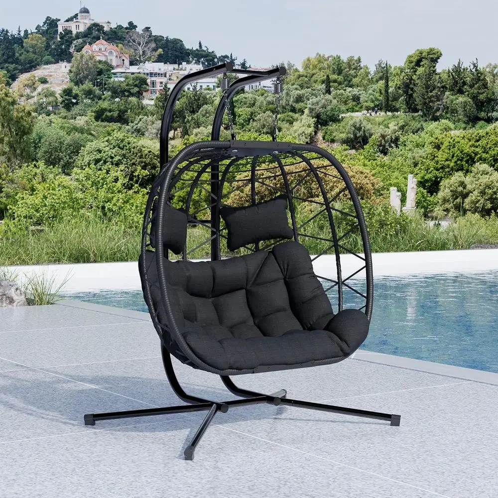 Oversized dubbele hangstoel me - Hanging Egg Chair recensie en prijs