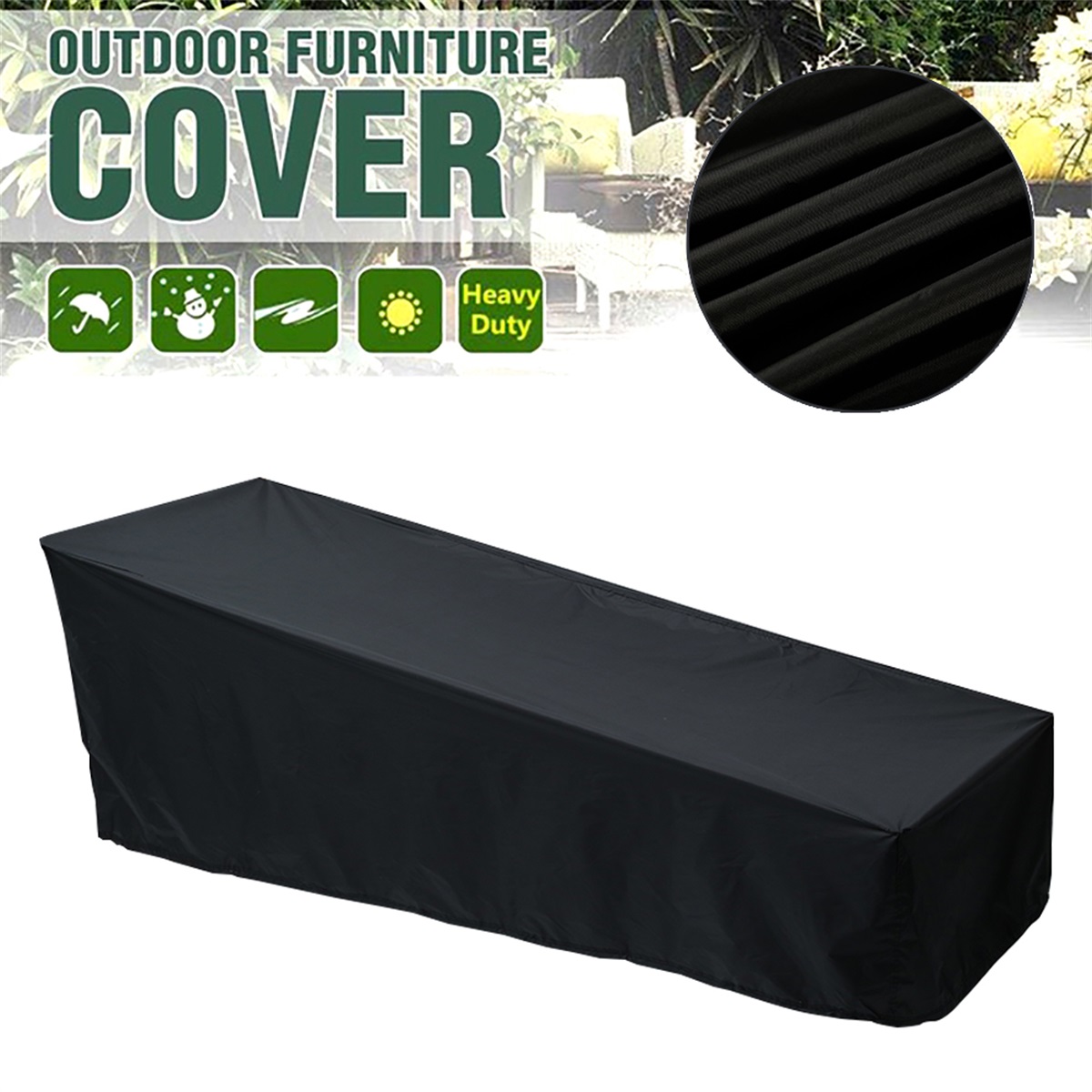 Outdoor Tuin Zonnebank Cover L - Outdoor Furniture Lounge recensie en prijs