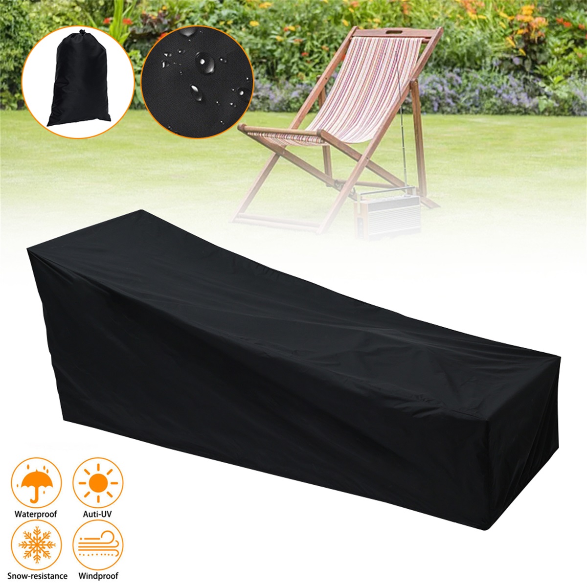 Outdoor Tuin Zonnebank Cover L - Outdoor Furniture Lounge recensie en prijs