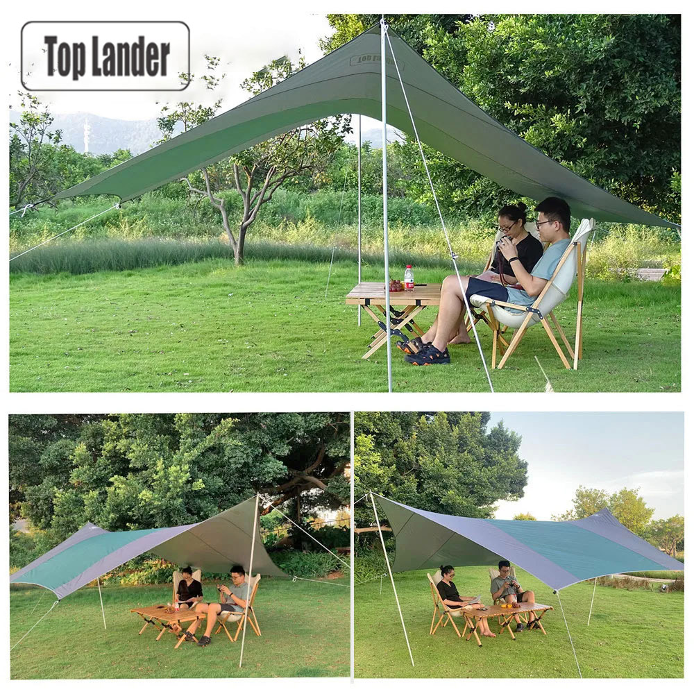 Hex Camping Tarp 4.1x4.1m Wate - Sun Sail Shade recensie en prijs