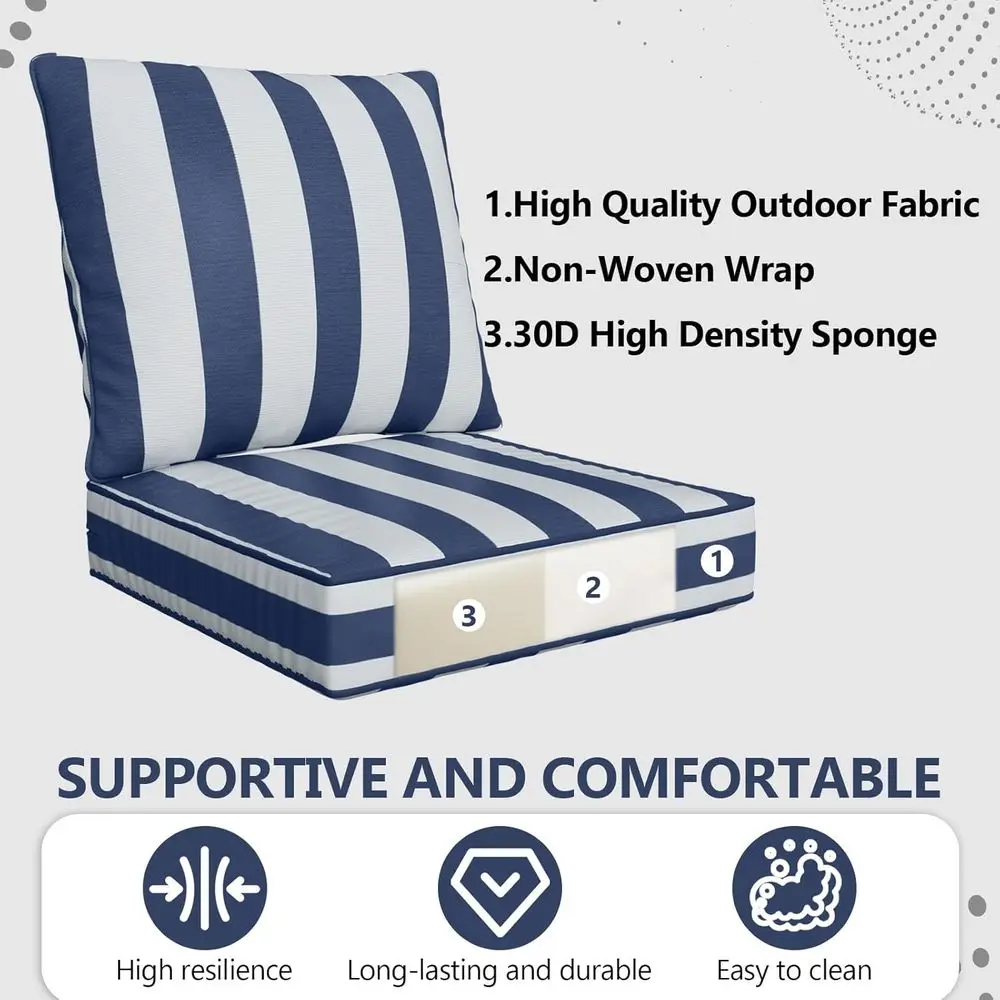24 x 24 x 6 Buitenkussenset vo - Outdoor Furniture Cushions 24 X 24 recensie en prijs
