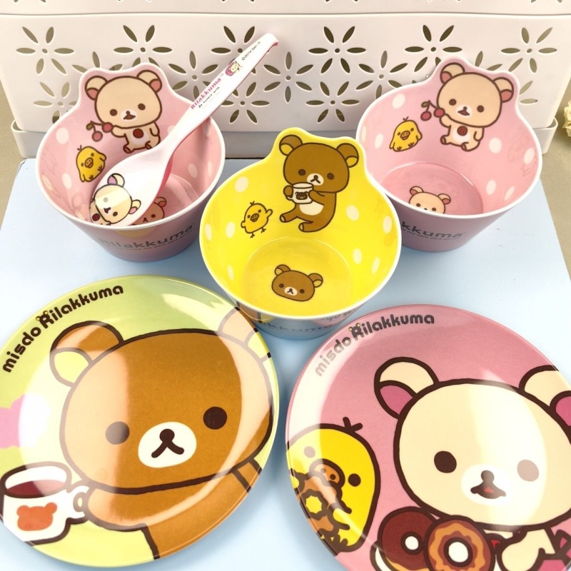 Schattig Rilakkuma servies met - Bistro Table Set recensie en prijs