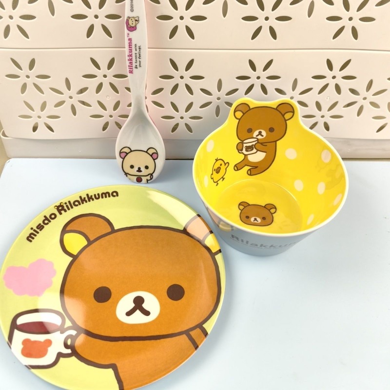 Schattig Rilakkuma servies met - Bistro Table Set recensie en prijs