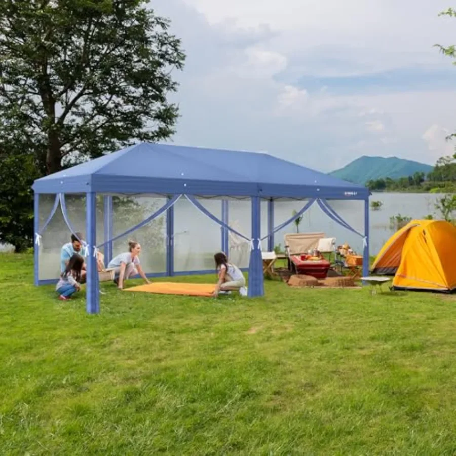 10x20 Pop-up tent met zijwande - Gazebo Pop Up recensie en prijs