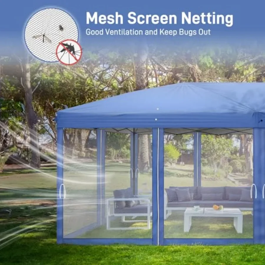 10x20 Pop-up tent met zijwande - Gazebo Pop Up recensie en prijs