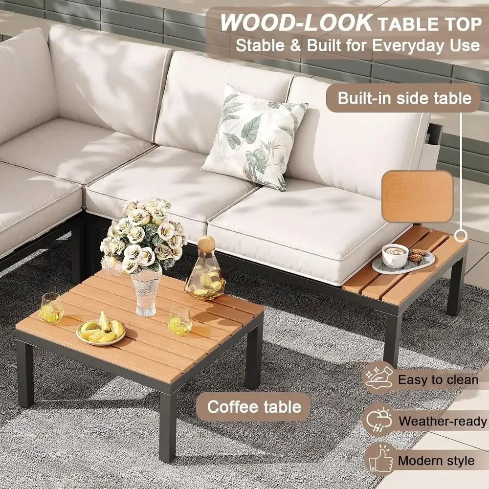 5-persoons tuinmeubelset voor  - Outdoor Furniture Durable recensie en prijs