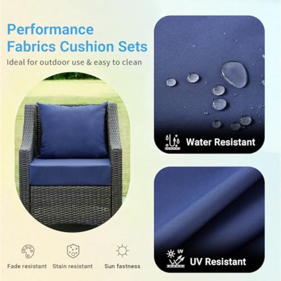 Buitenkussens voor tuinmeubele - Outdoor Furniture Cushions 24 X 24 recensie en prijs