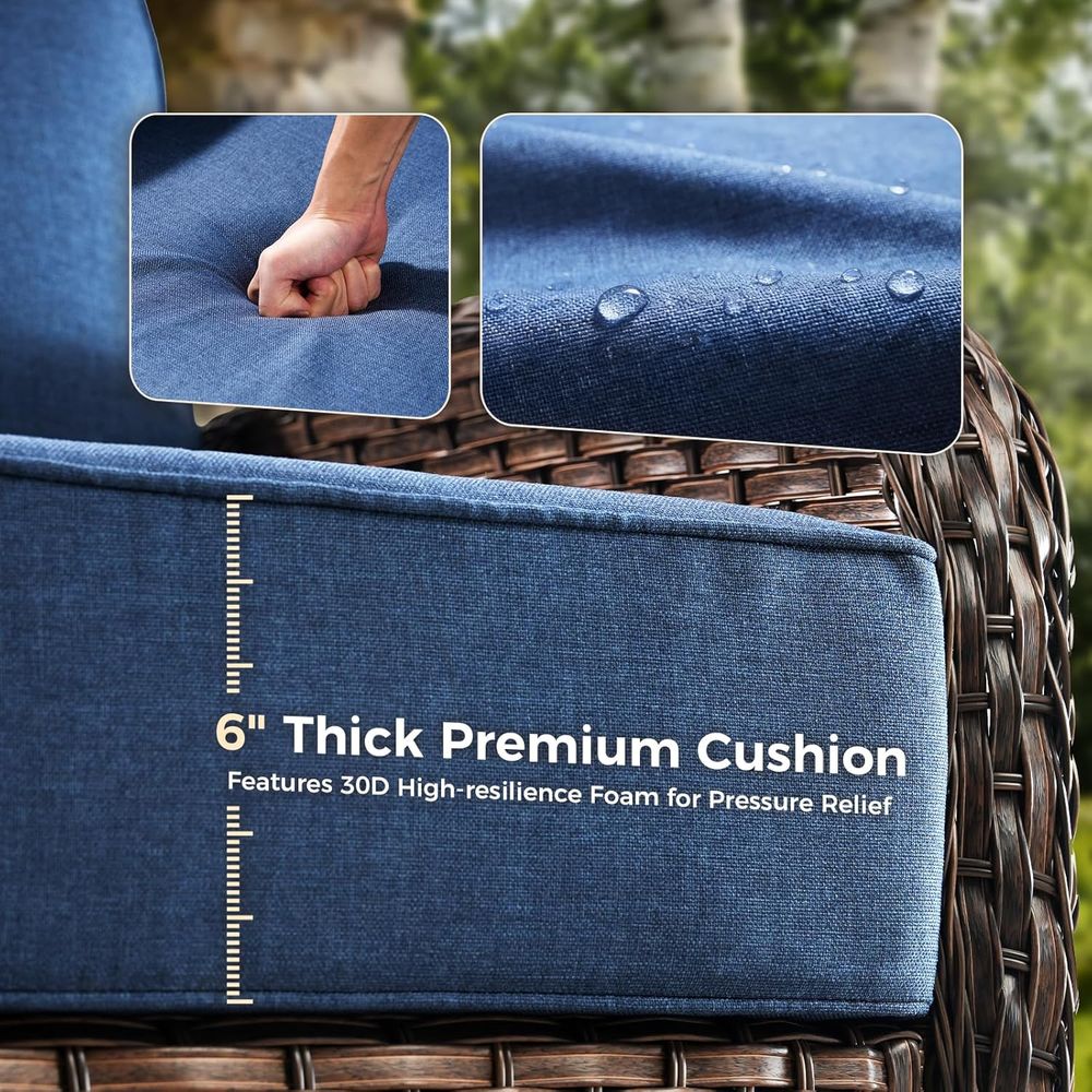 Buitenmeubelkussens, 6 inch di - Outdoor Furniture In recensie en prijs