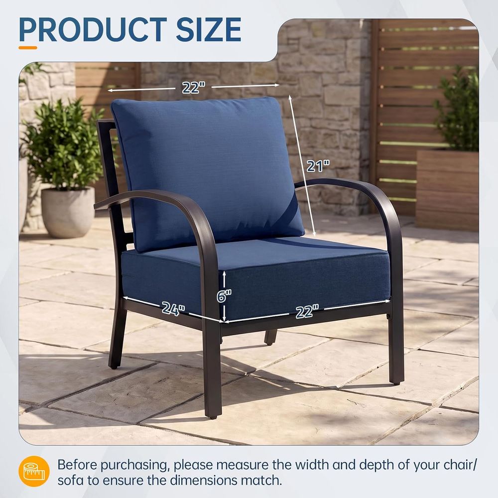 Buitenmeubelkussens, 6 inch di - Outdoor Furniture In recensie en prijs