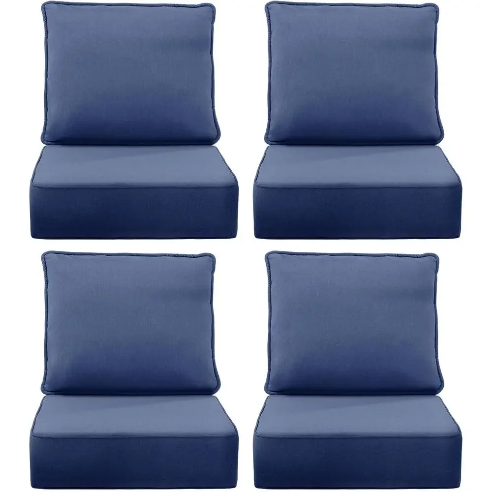 6 dikke buitenstoelkussens, 24 - Outdoor Furniture Cushions 24 X 24 recensie en prijs