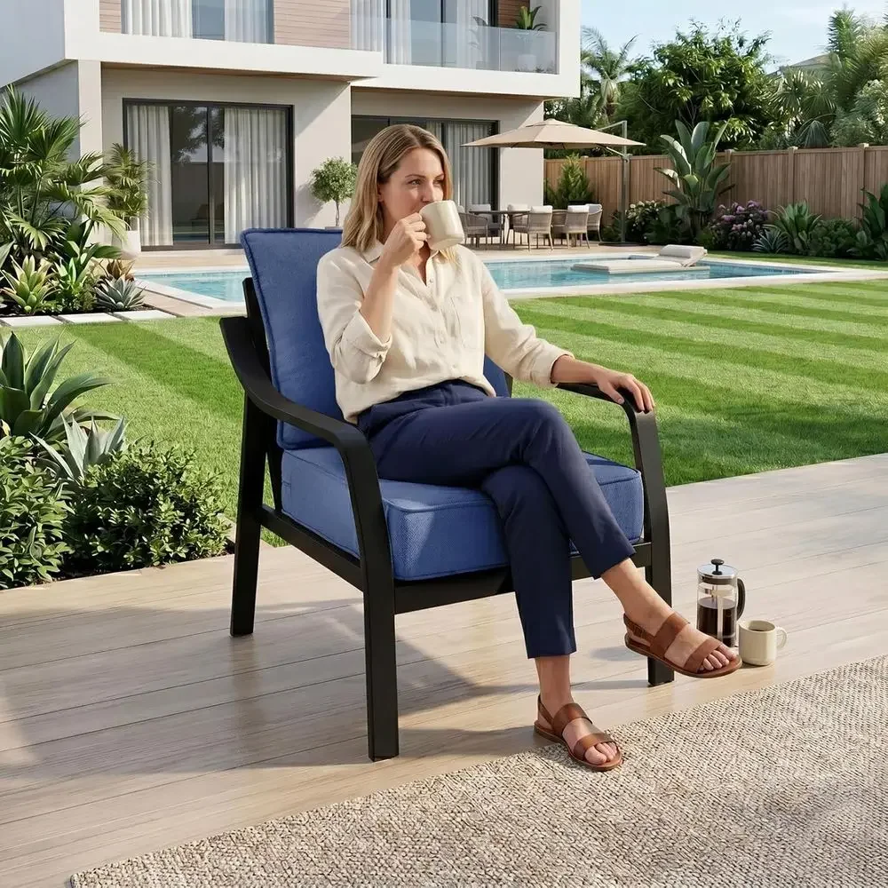 6 dikke buitenstoelkussens, 24 - Outdoor Furniture Cushions 24 X 24 recensie en prijs